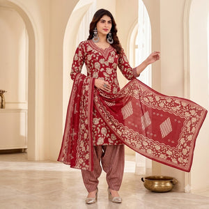 Patiala Suits With Embroidery
